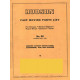 Hudson 1945 Fast Moving Parts List July