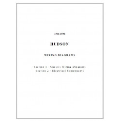 Hudson 1946 1954 Wiring Diagrams