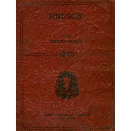 Hudson 1946 Group Parts Book