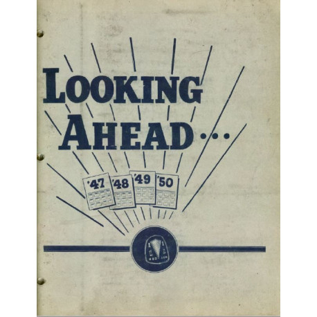 Hudson 1946 How To Sell Looking Ahead Sales Book
