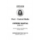 Hudson 1947 Foot Control Radio Owners Manual