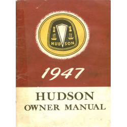 Hudson 1947 Owner Manual