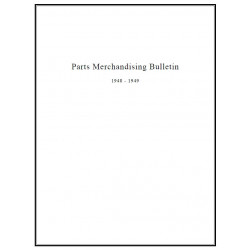 Hudson 1948 49 Parts Merchandising Bulletins