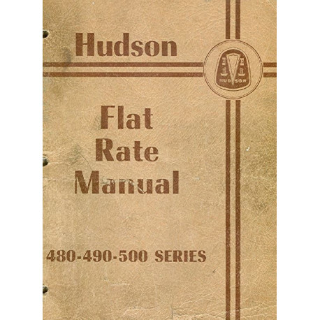 Hudson 1948 50 Flat Rate Manual