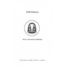 Hudson 1948 54 Service Promotion Equipment Bulletins