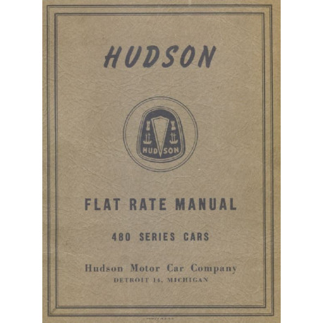 Hudson 1948 Flat Rate Manual