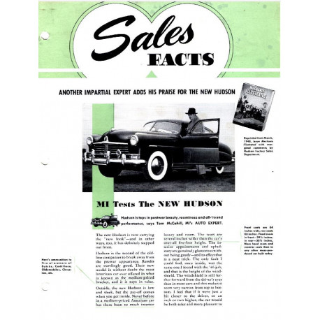 Hudson 1948 Mar Sf Mi Tests New
