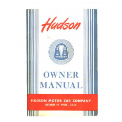 Hudson 1948 Owner Manual