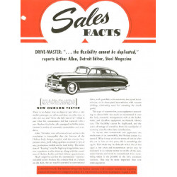 Hudson 1948 Sales Facts May Drive Master Article