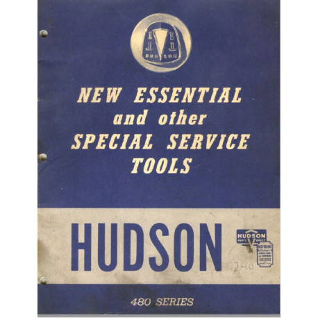 Hudson 1948 Service Tools Manual