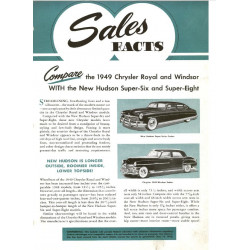Hudson 1949 June Sf Vs Chrysler Royal Windsor