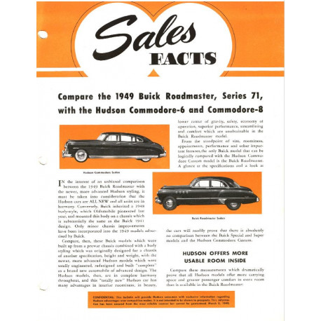 Hudson 1949 March Sf Vs Buick Roadmaster