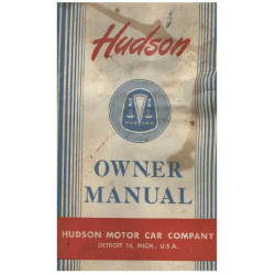 Hudson 1949 Owners Manual