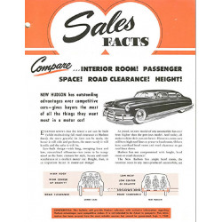 Hudson 1949 Sales Facts Compare Hudson With Other Makes