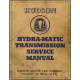 Hudson 1950 1952 Hyrda Matic Trans Service Manual