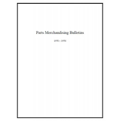 Hudson 1950 53 Parts Merchandising Bulletins