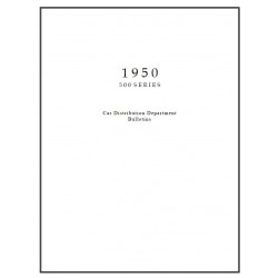Hudson 1950 Dist Dept Bulletins