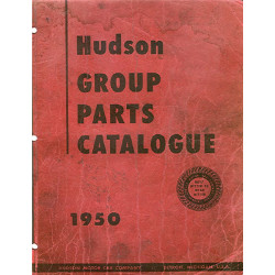 Hudson 1950 Group Parts Catalog