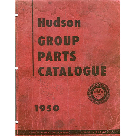 Hudson 1950 Group Parts Catalog