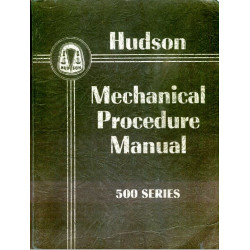 Hudson 1950 Mechanical Procedures