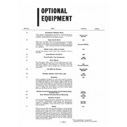 Hudson 1950 Optional Equipment Accesories