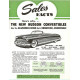 Hudson 1950 Sales Facts March New Convertibles