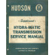 Hudson 1952 53 Hydra Matic Manual Supplement