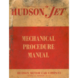 Hudson 1953 Jet Shop Manual