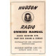 Hudson 1953 Sylvania Radio Owners Manual