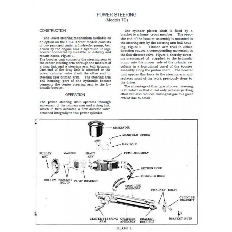 Hudson 1954 Power Steering Model 7d