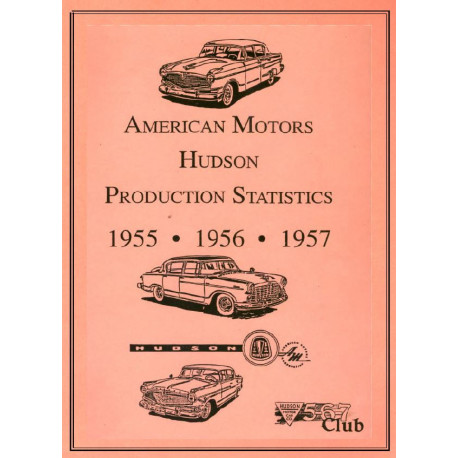 Hudson 1955 57 Amc Production Statistics