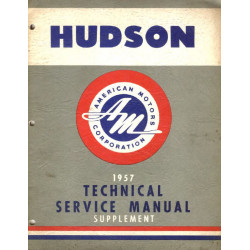 Hudson 1957 Technical Service Manual Supplement