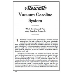 Hudson Stewart Vacuum Tank Model 113 U Booket 2039