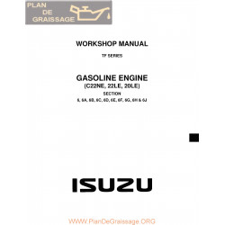 Isuzu C22 C20 Le Ne Tf Series Workshop Manual