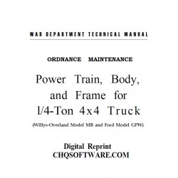 Jeep Willys Manuel Technique Anglais2