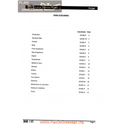 Lotus Exige Supplement Service Notes