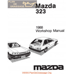 Mazda 323 1988 Workshop Manual