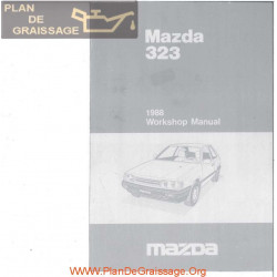 Mazda 323 Turbo 1988 Workshop Manual