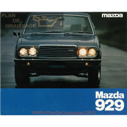Mazda 929 Booklet 1977 Australia