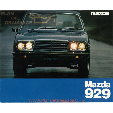 Mazda 929 Booklet 1977 Australia