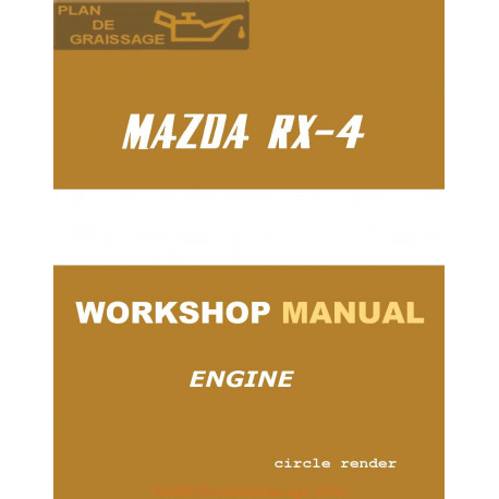 Mazda Rx4 Workshop Manual