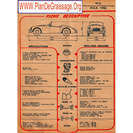 Mg Mga 1958 Fd