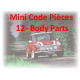 Mini Code Pieces 12 Body Parts
