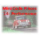 Mini Code Pieces 14 Performance