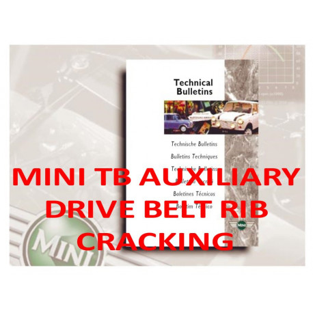 Mini Tb Auxiliary Drive Belt Rib Cracking