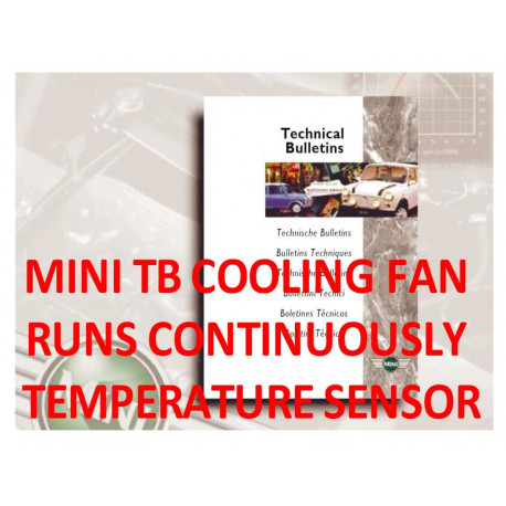 Mini Tb Cooling Fan Runs Continuously Temperature Sensor