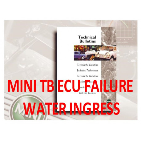 Mini Tb Ecu Failure Water Ingress