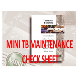 Mini Tb Maintenance Check Sheet