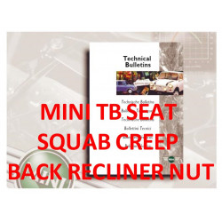 Mini Tb Seat Squab Creep Back Recliner Nut