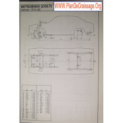 Mitsubishi Colt Lancer 1974 80
